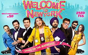 Multi-starrer Bollywood movie, Welcome to New York (2018)